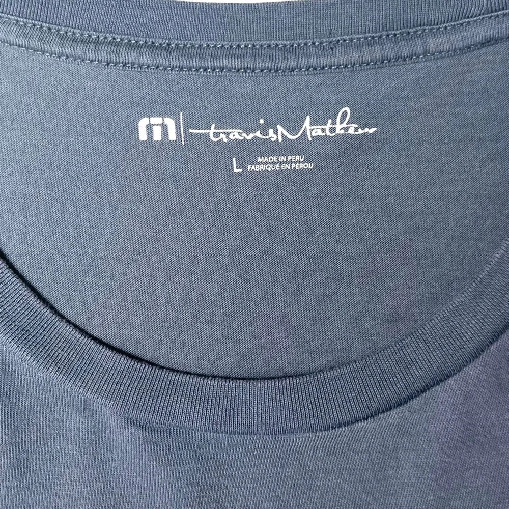 Travis Mathew | Mens Large | Gray Short Sleeve Graphic T-Shirt‎